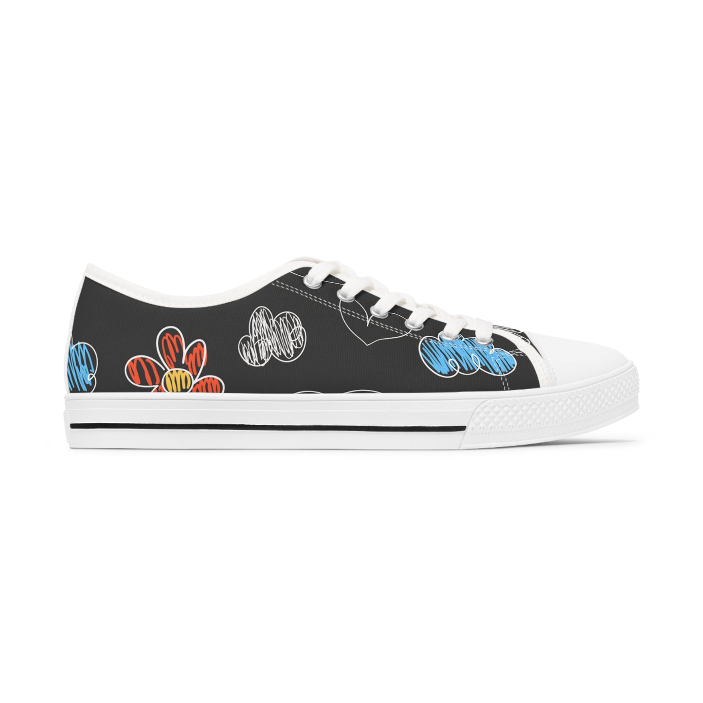 Kids Doodle Playground - Zapatillas bajas para mujer Inovax