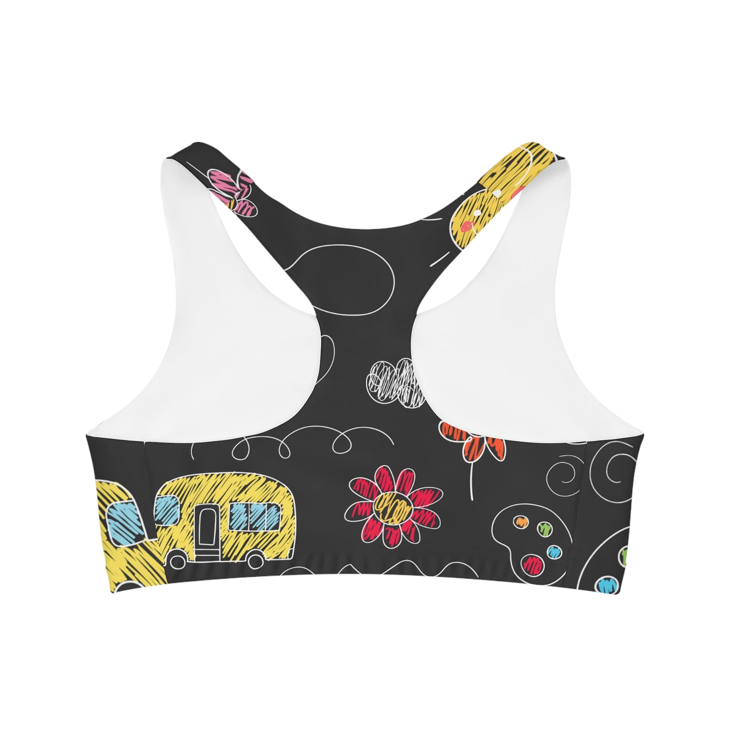 Aire de jeux pour enfants Doodle - Soutien-gorge de sport sans couture Inovax