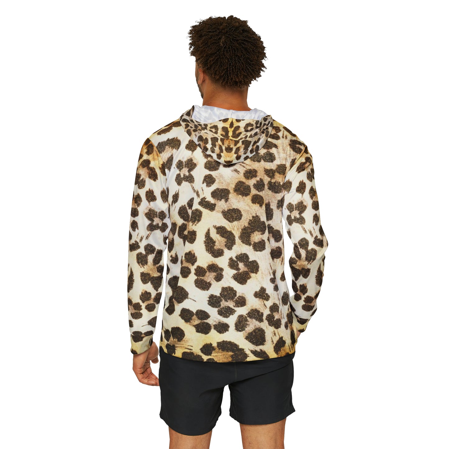 Cheetah - Chandail à capuchon d'échauffement sportif pour hommes