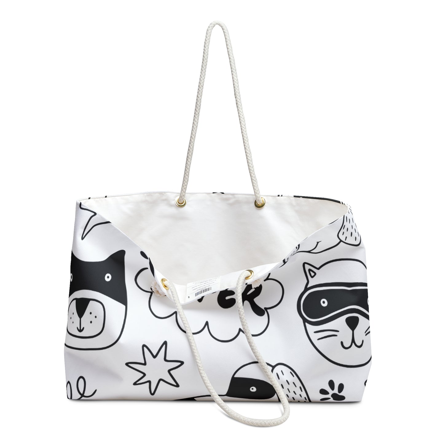 Doodle Perros y Gatos - Bolsa de fin de semana Inovax