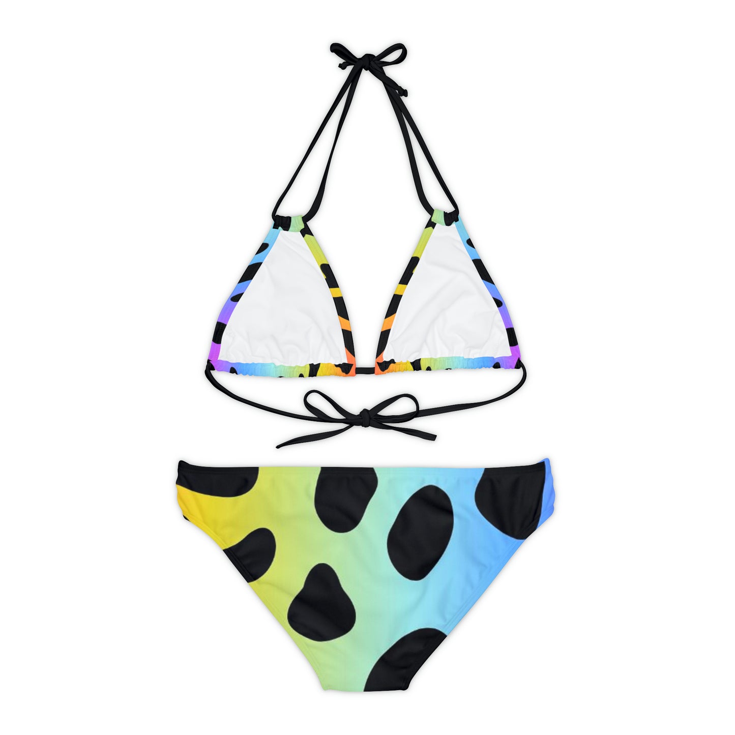 Colorful Jaguar - Inovax Strappy Bikini Set