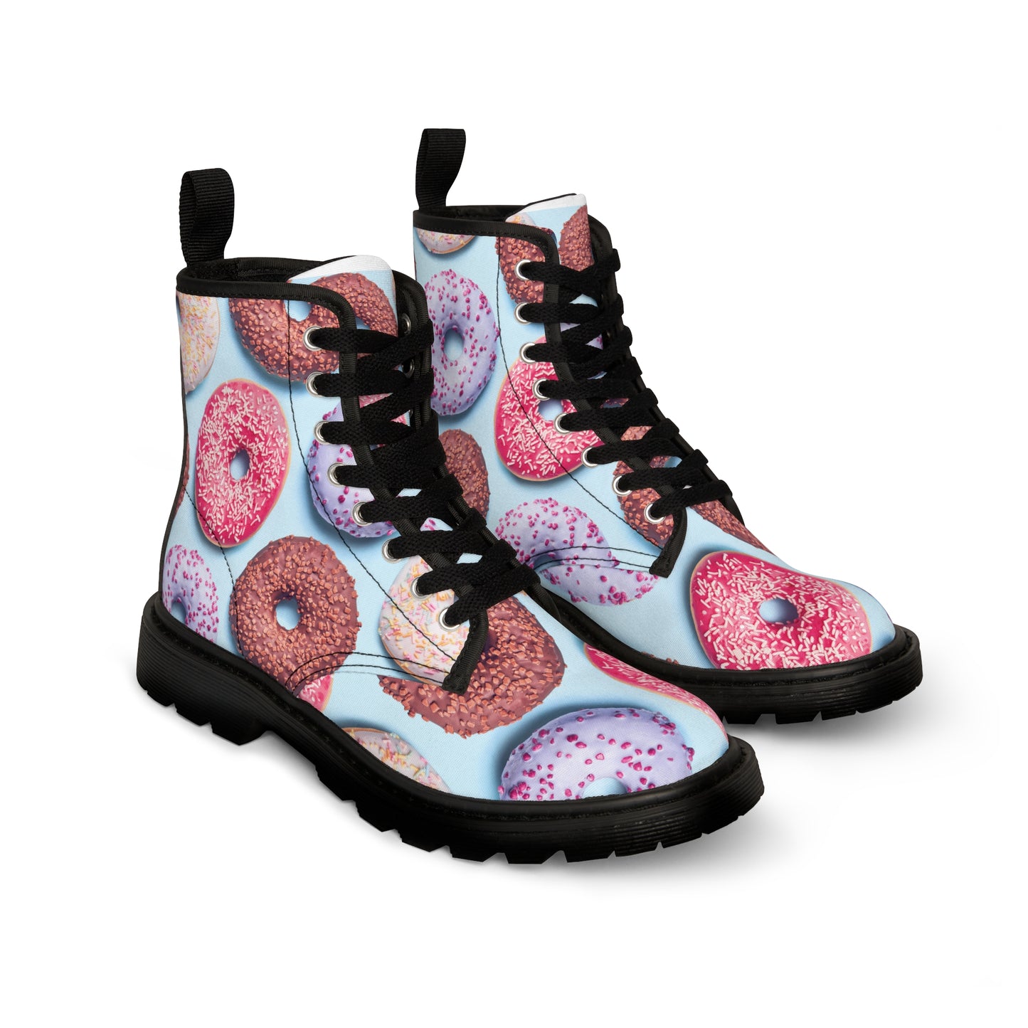 Donuts - Bottes en toile pour femme Inovax