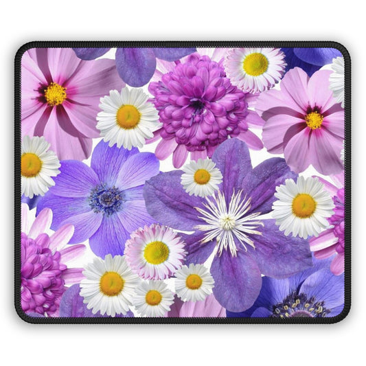 Purple Flowers - Inovax Gaming Mouse Pad