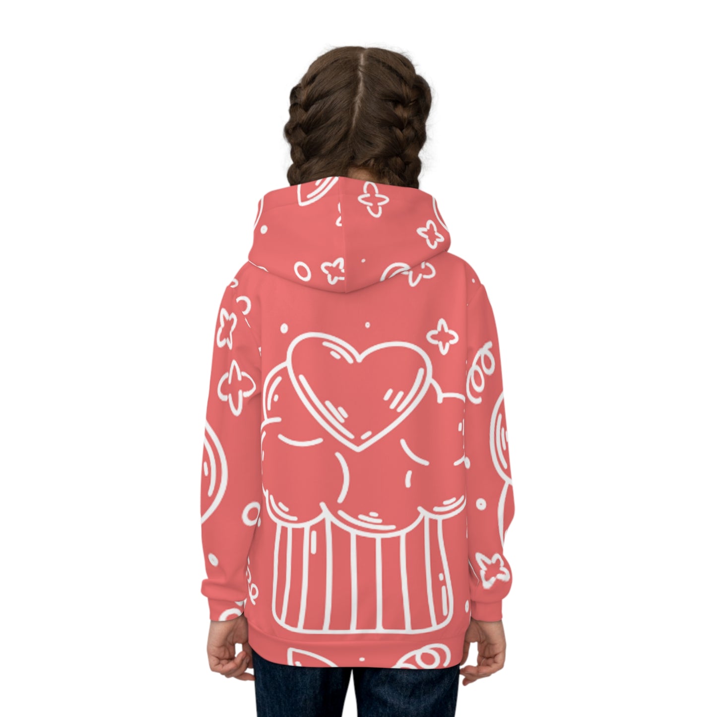 Doodle Pancake - Sudadera con capucha infantil Inovax