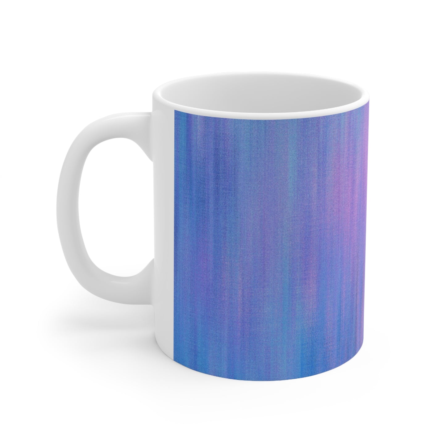 Bleu et violet métallisé - Tasse en céramique Inovax 11oz