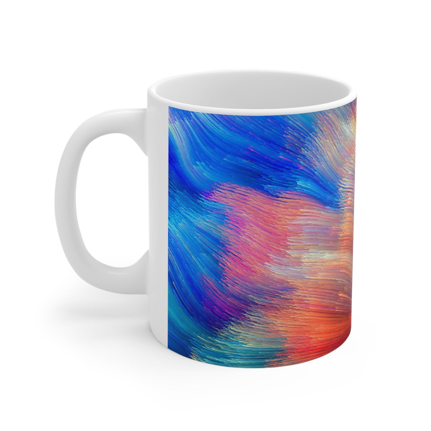 Neon Splash - Tasse en céramique Inovax 11oz