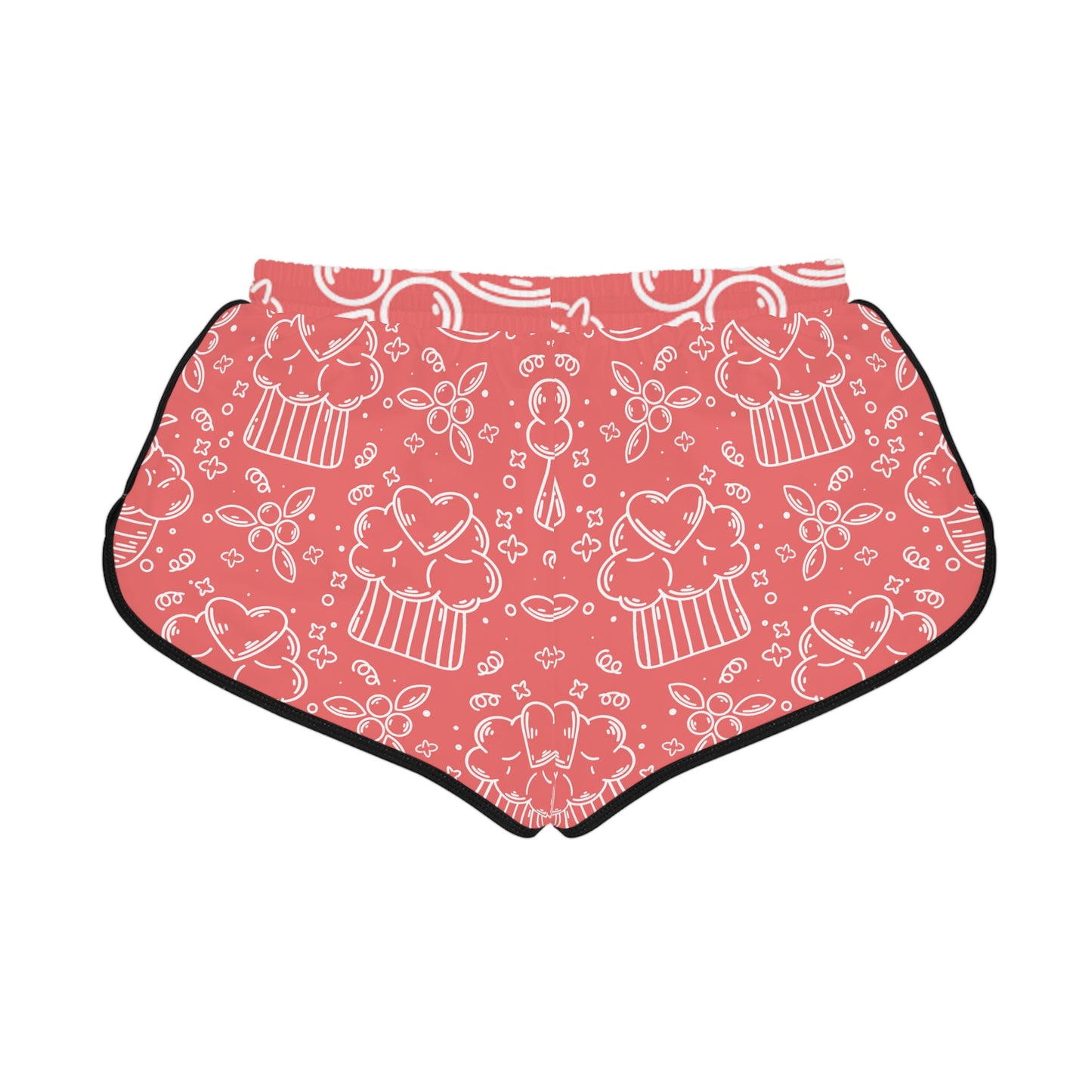 Doodle Pancake - Pantalones cortos relajados para mujer Inovax