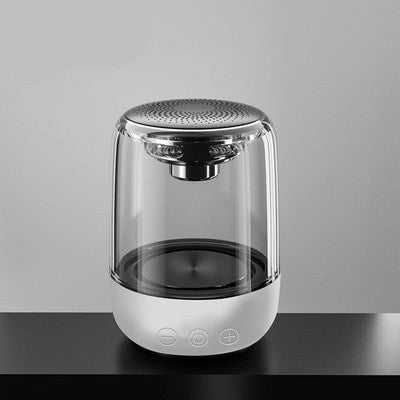 Haut-parleurs portables colonne Bluetooth haut-parleur Bluetooth sans fil Radio basse puissante avec lumière LED couleur Variable