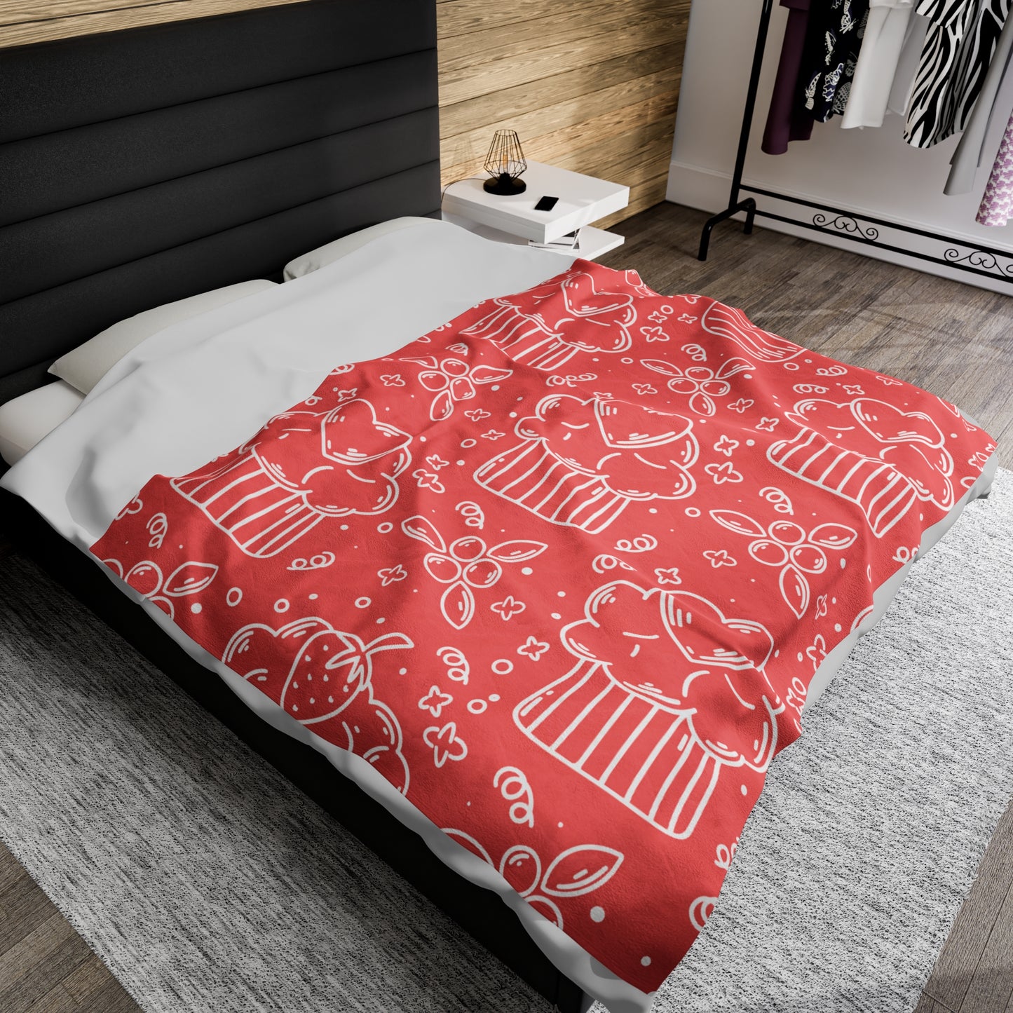 Doodle Pancake - Couverture en peluche Inovax Velveteen