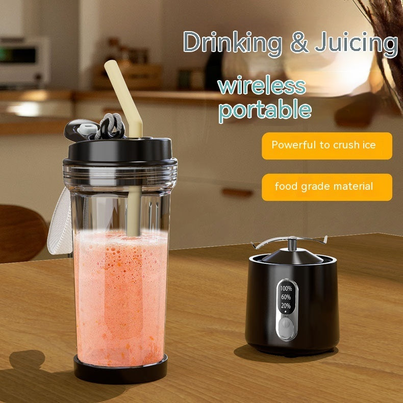 Exprimidor portátil con carga de taza de jugo inalámbrico