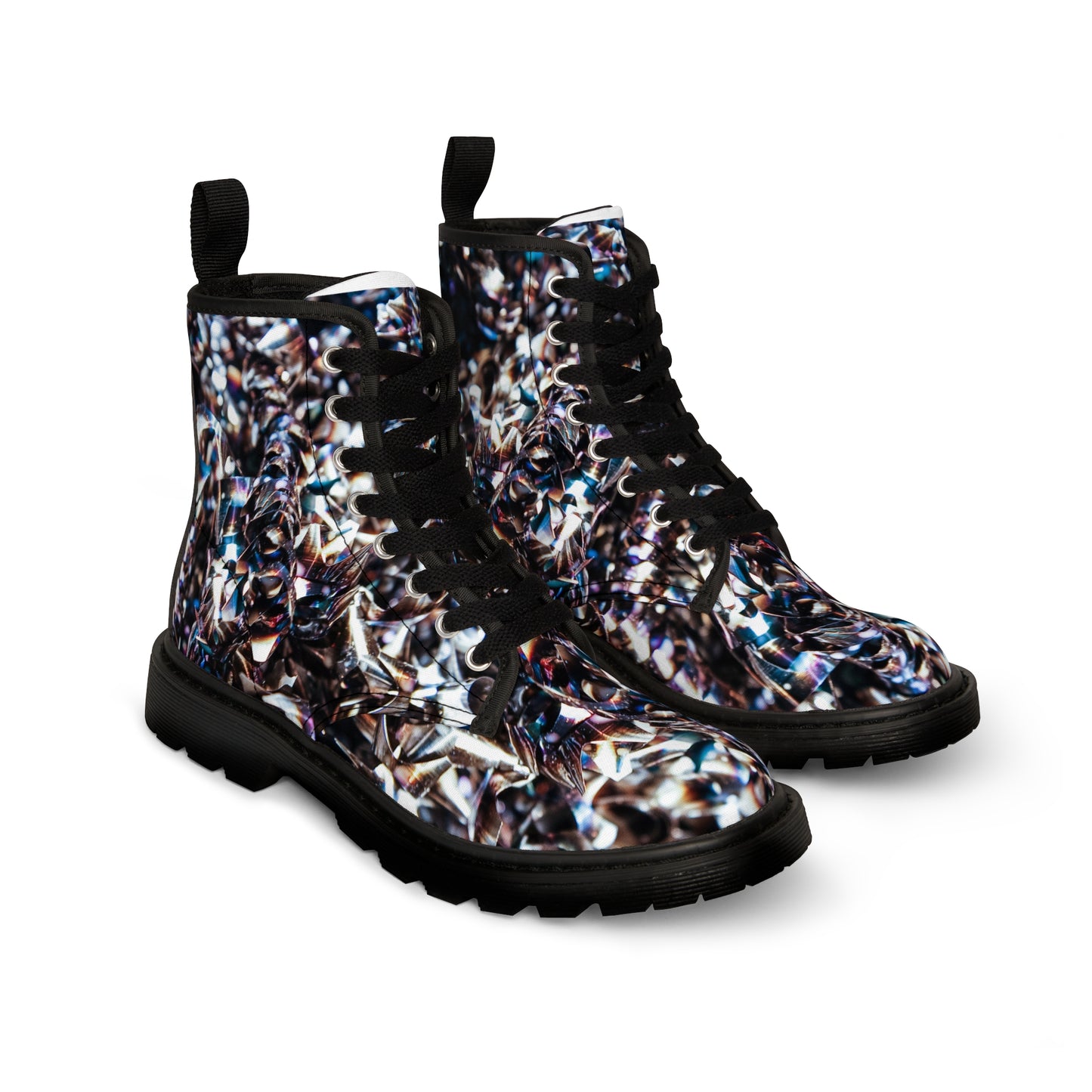 Liquid Metalic - Inovax Woman's Canvas Boots