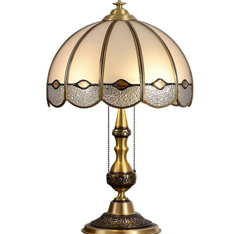 American Retro All Copper Swan Desk Lamp