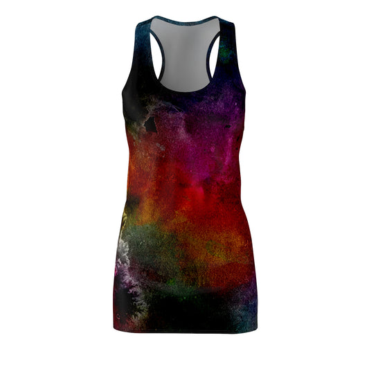 Dark Explosion  - Inovax Women's Cut & Sew Racerback Dress