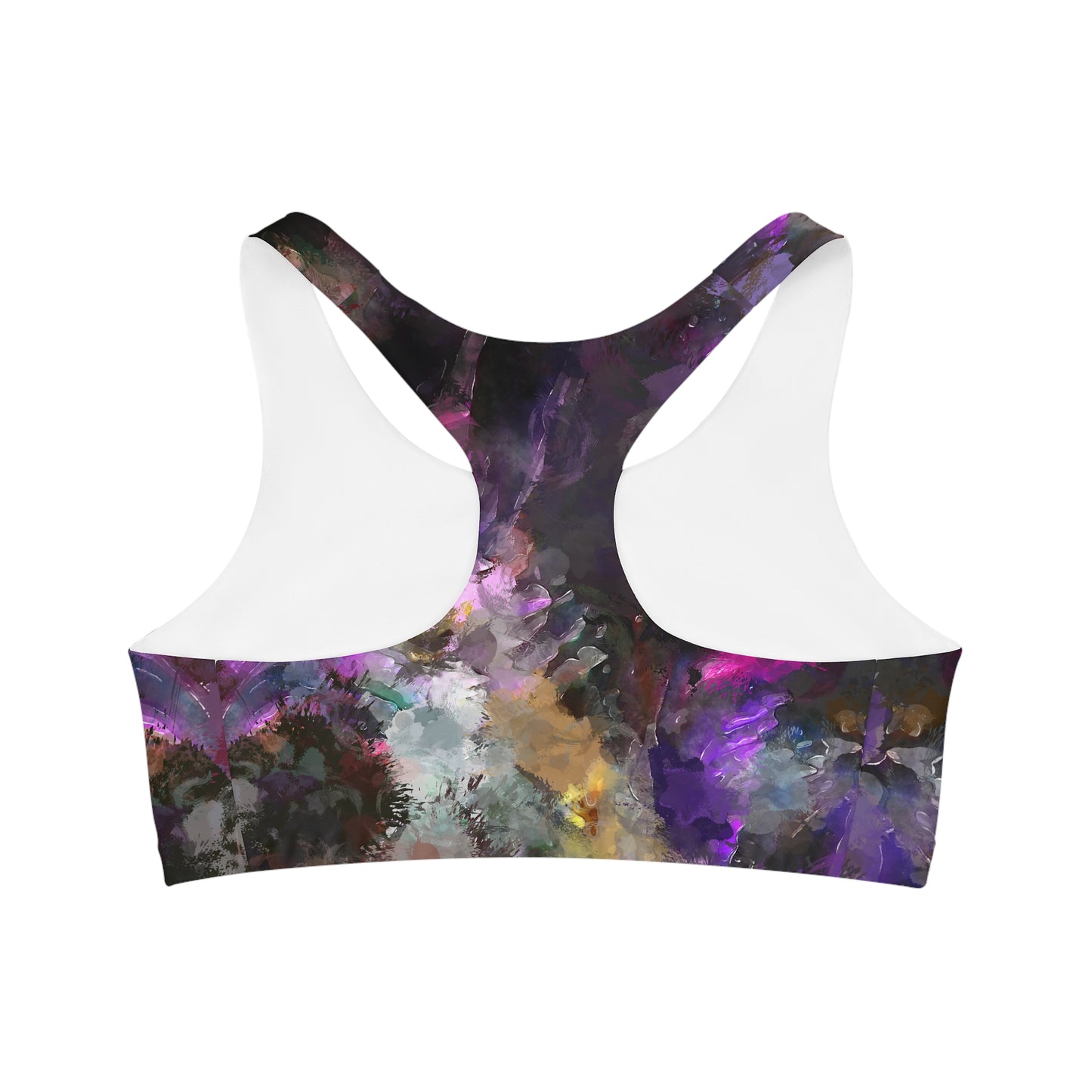 Peinture violette - Soutien-gorge de sport sans couture Inovax