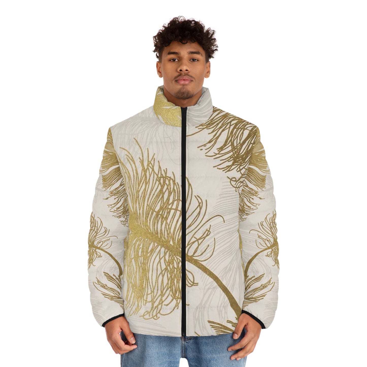 Golden Feathers - Inovax Men's Puffer Jacket