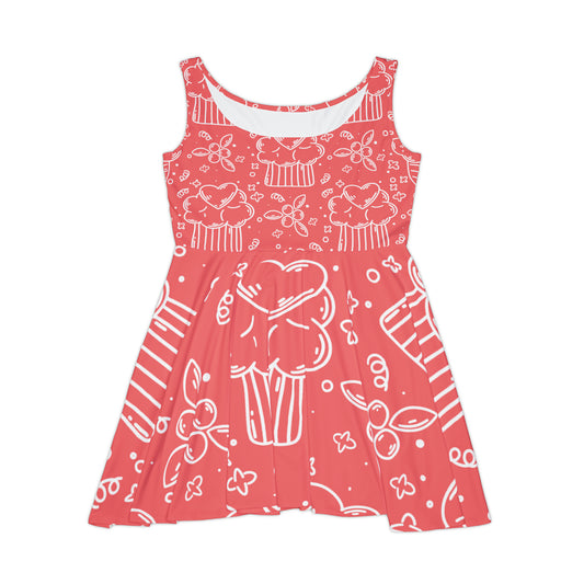 Doodle Pancake - Inovax Women's Skater Dress