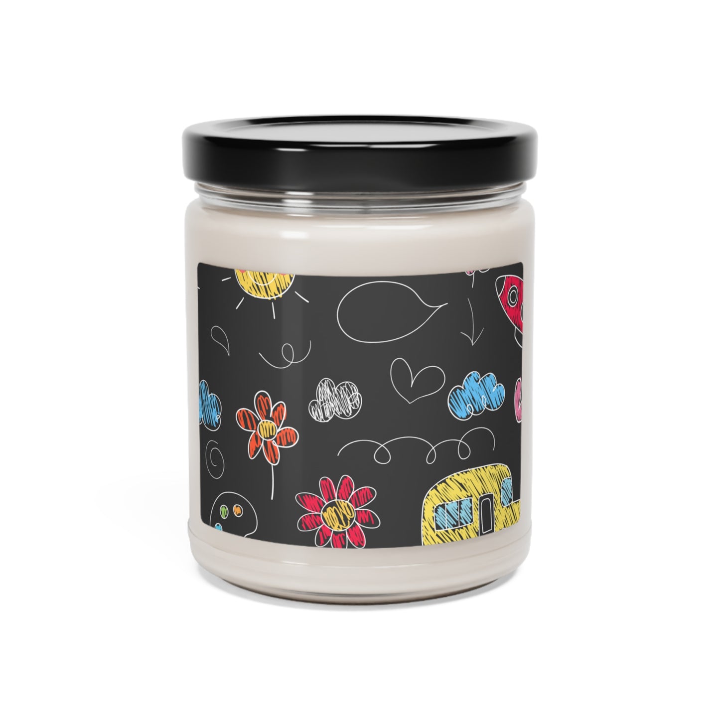 Aire de jeux pour enfants Doodle - Bougie de soja parfumée Inovax 9oz