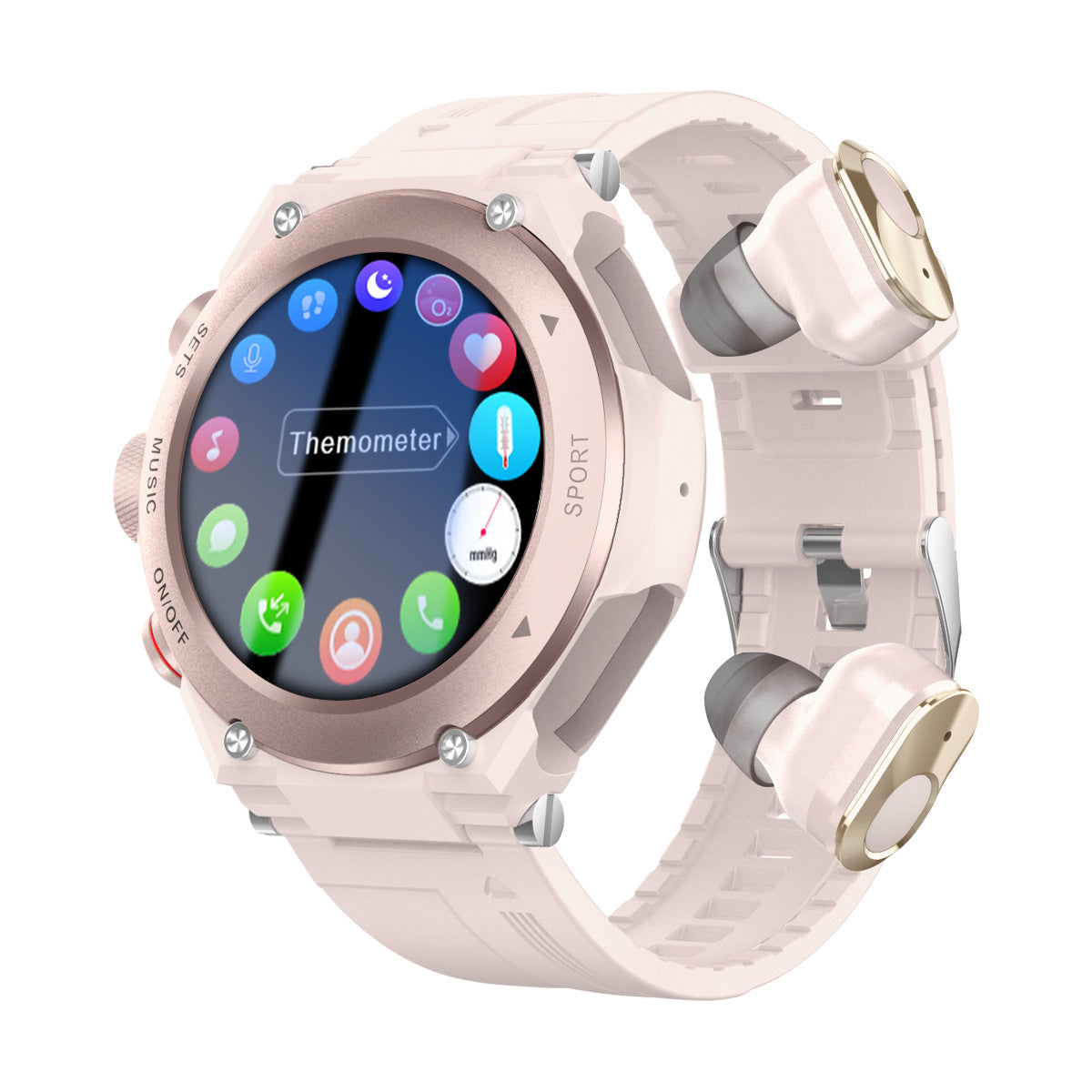 Reloj inteligente Auriculares Bluetooth Pulsera deportiva inteligente