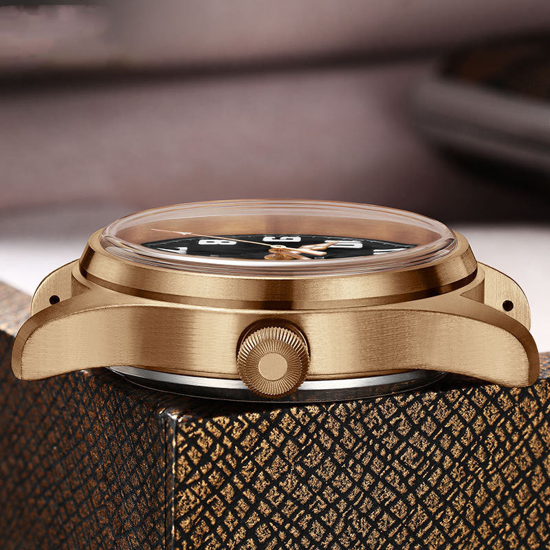 Reloj Automático Mecánico para Hombre Bronce