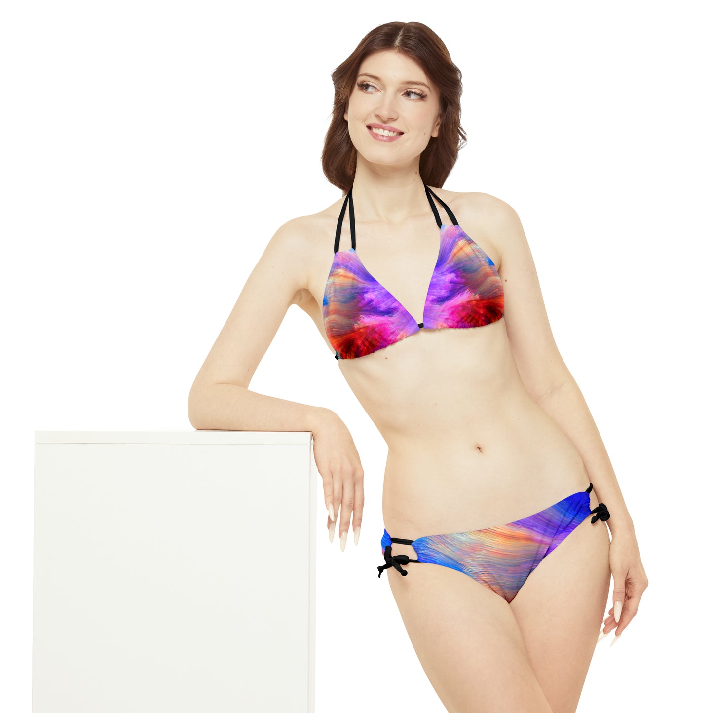 Neon Splash - Inovax Strappy Bikini Set