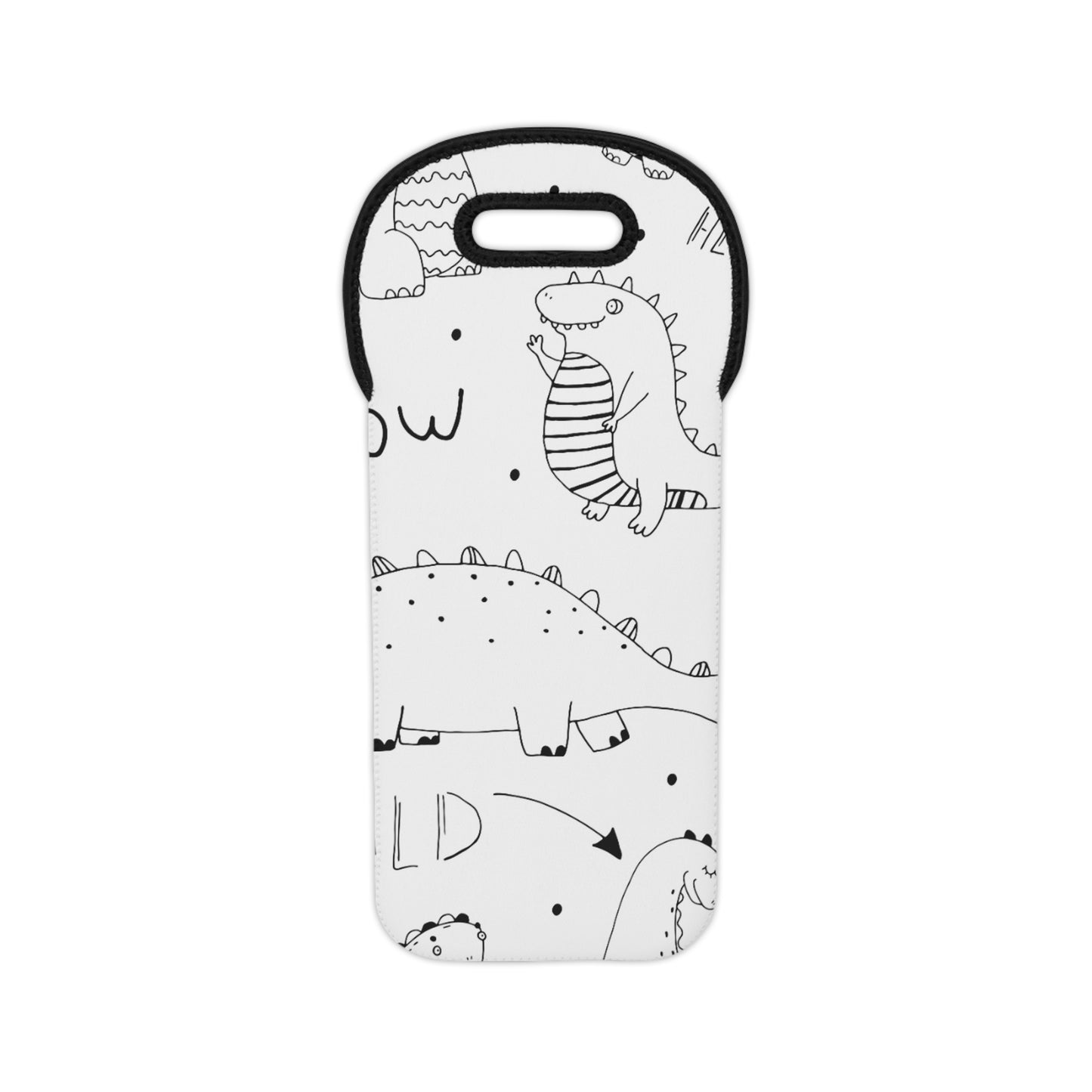 Doodle Dinosours - Vino Inovax Bolsa de tela