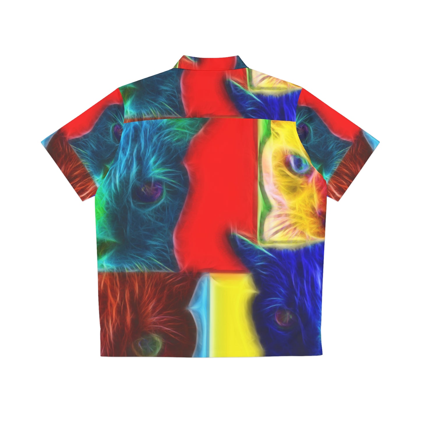 Pop Cats - Chemise hawaïenne pour hommes Inovax