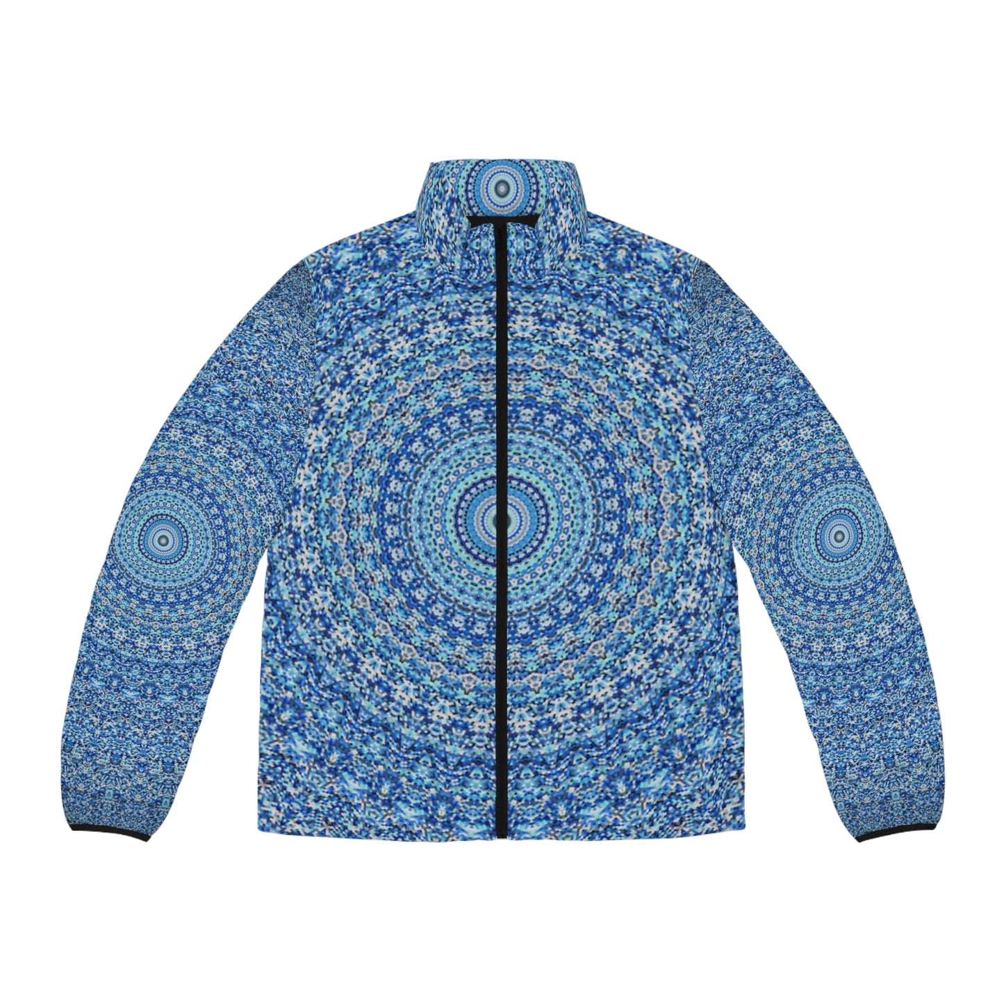 Mandala Azul - Chaqueta acolchada para hombre