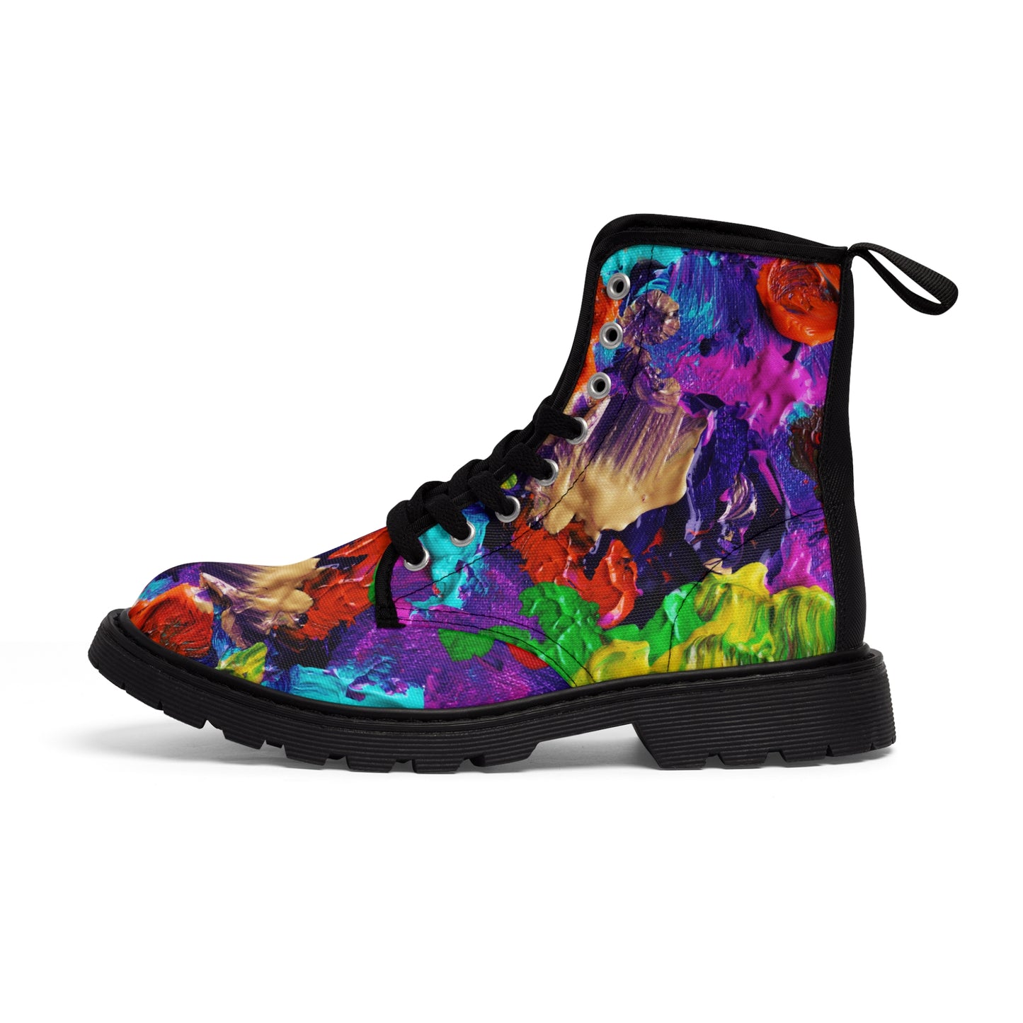 Peintures en couleur - Bottes en toile pour hommes Inovax