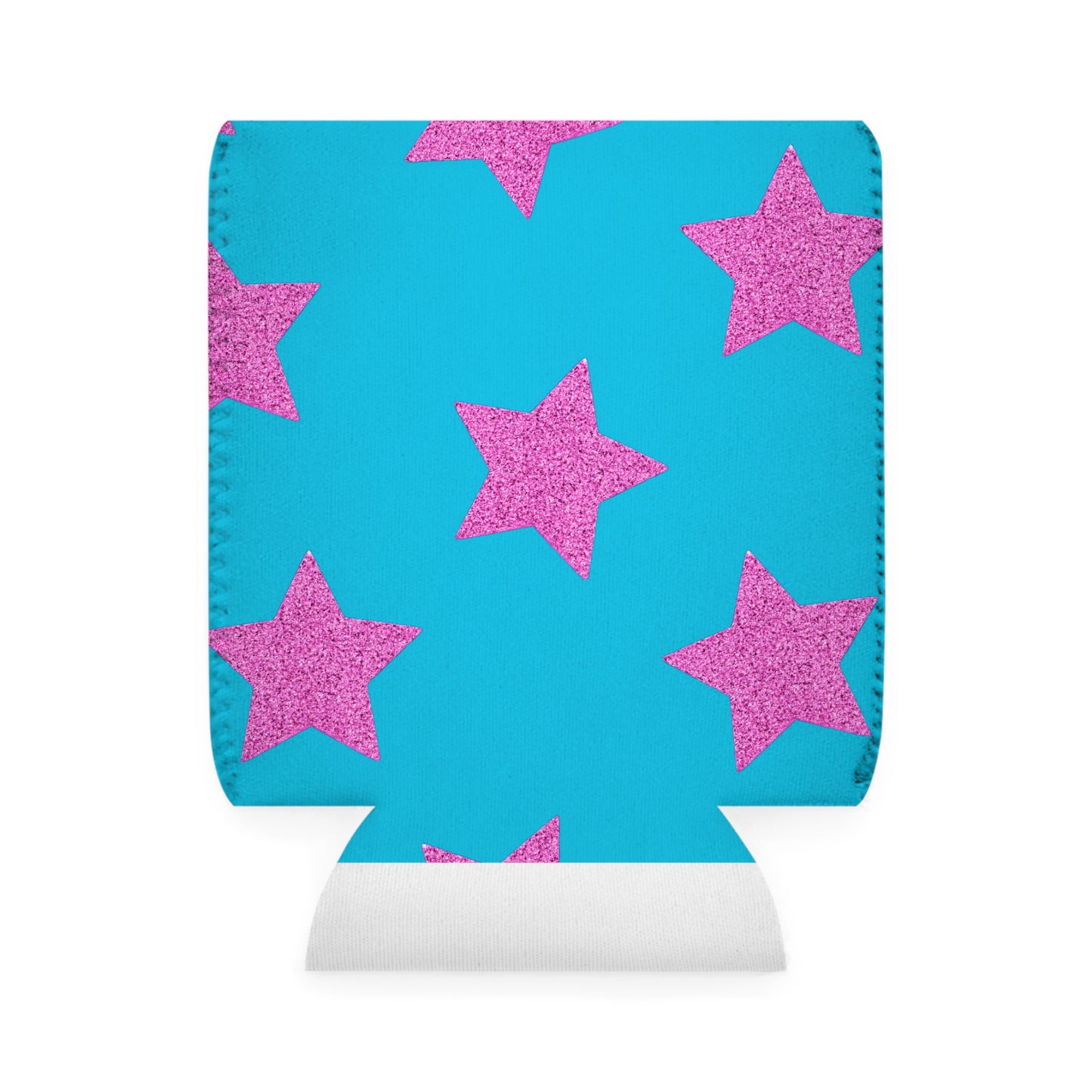 Pink Stars - Inovax Can Cooler Sleeve