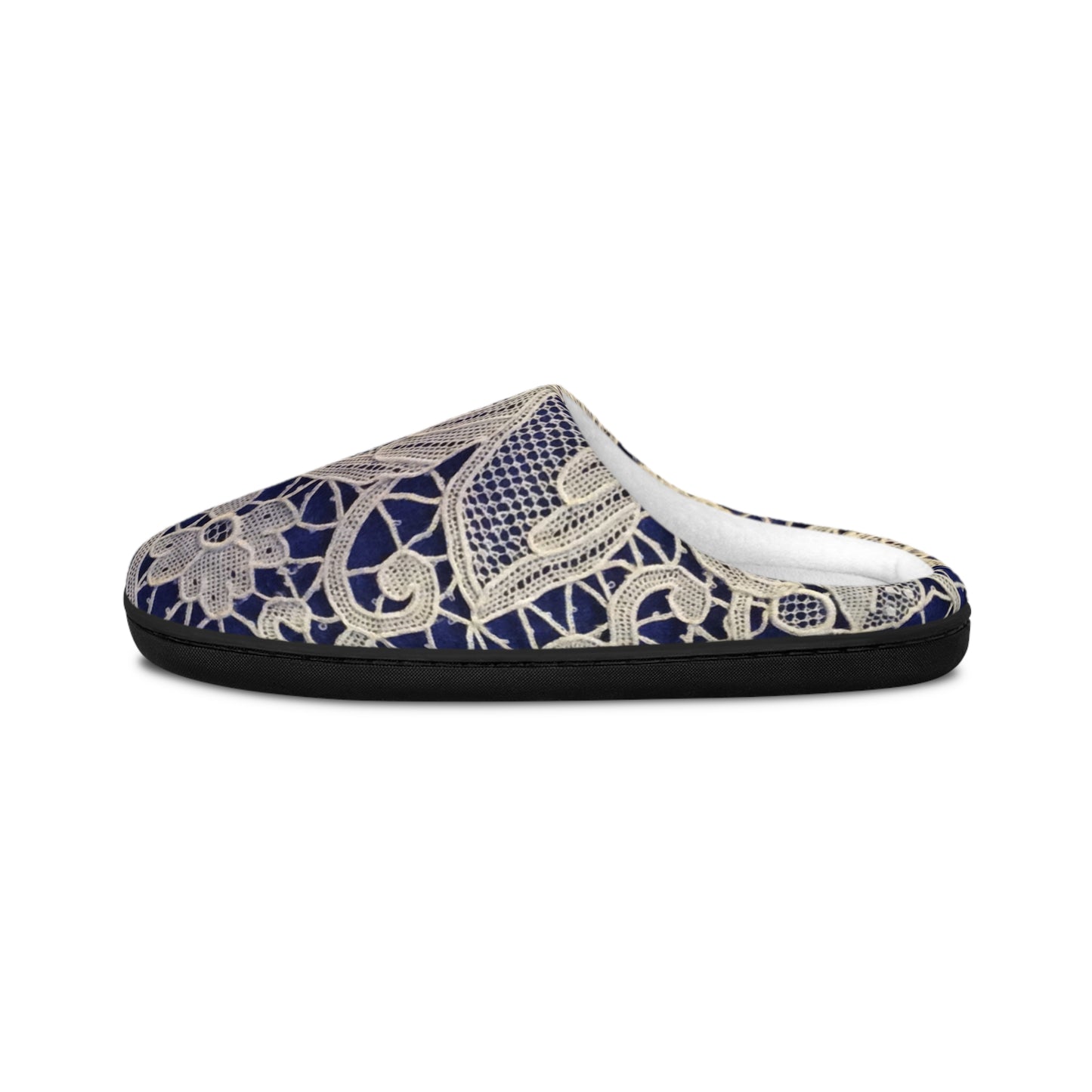 Dorado y Azul - Zapatillas de Interior Mujer Inovax