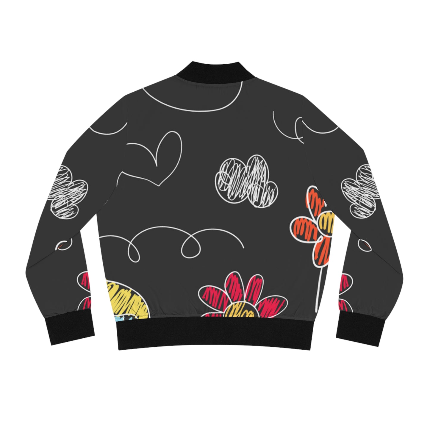 Kids Doodle Playground - Chaqueta bomber para mujer Inovax