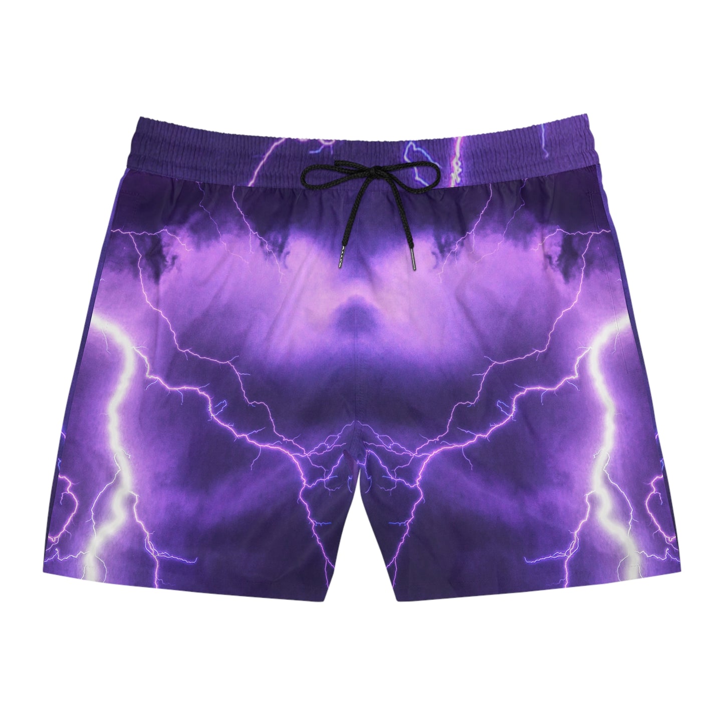 Electric Thunder - Inovax Men's Mid-Length Swim Shorts