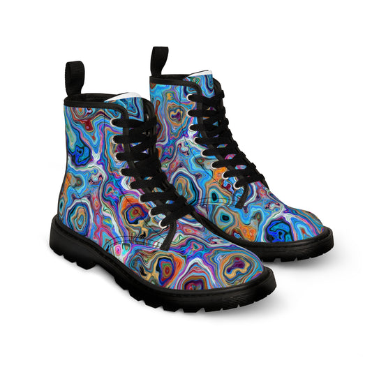 Trippy Liquid - Bottes en toile Inovax pour hommes