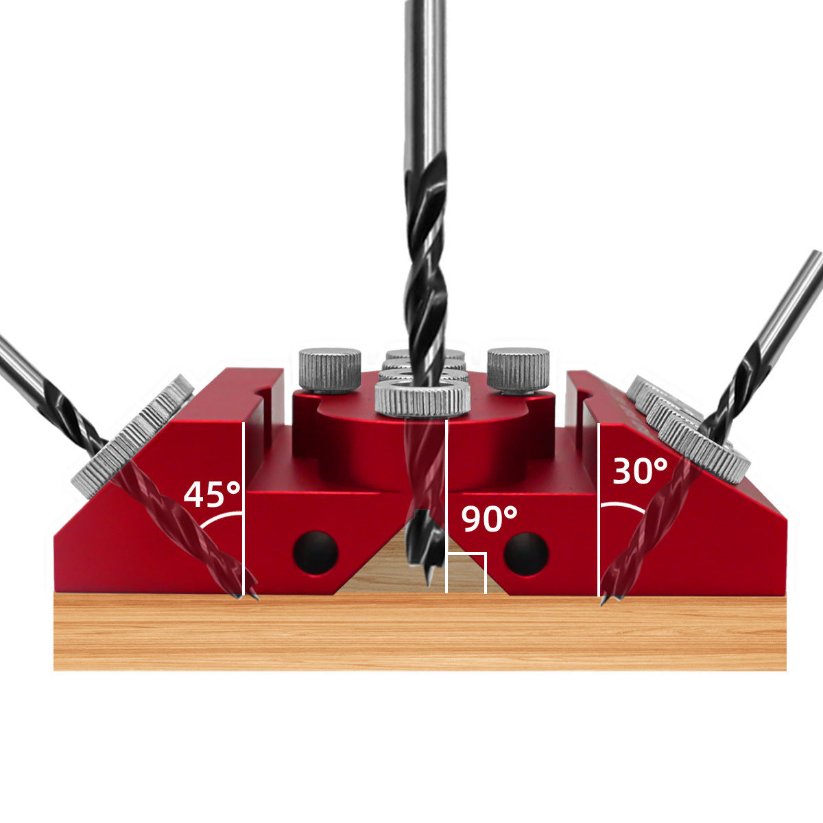 Perforateur avec positionnement étendu, localisateur de poinçons multi-angles pour le travail du bois, britannique