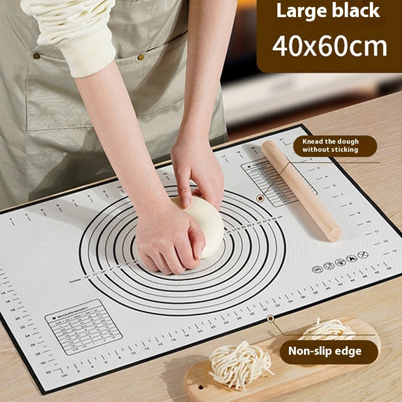 Dough Kneading Household Rolling Cloth Non-slip Non-stick Silicone Mat