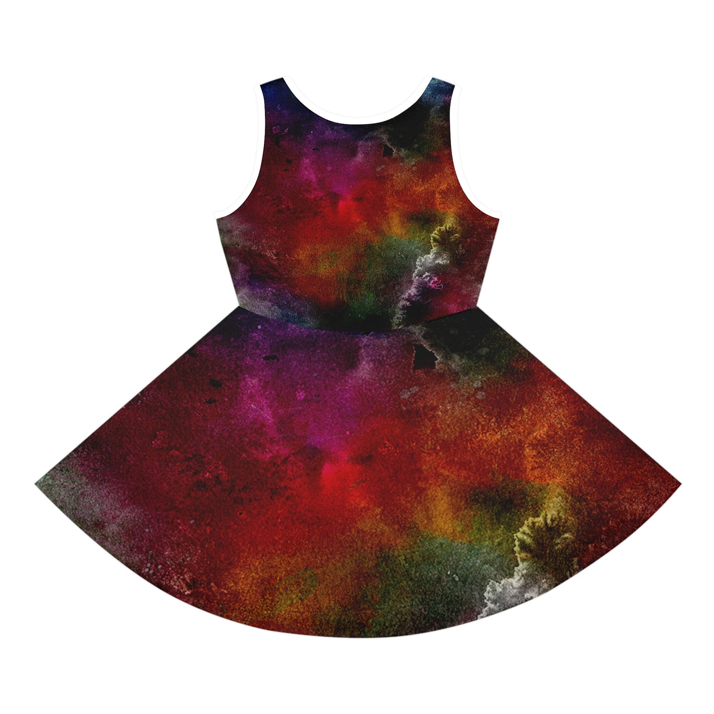 Dark Explosion - Vestido veraniego sin mangas para niña Inovax