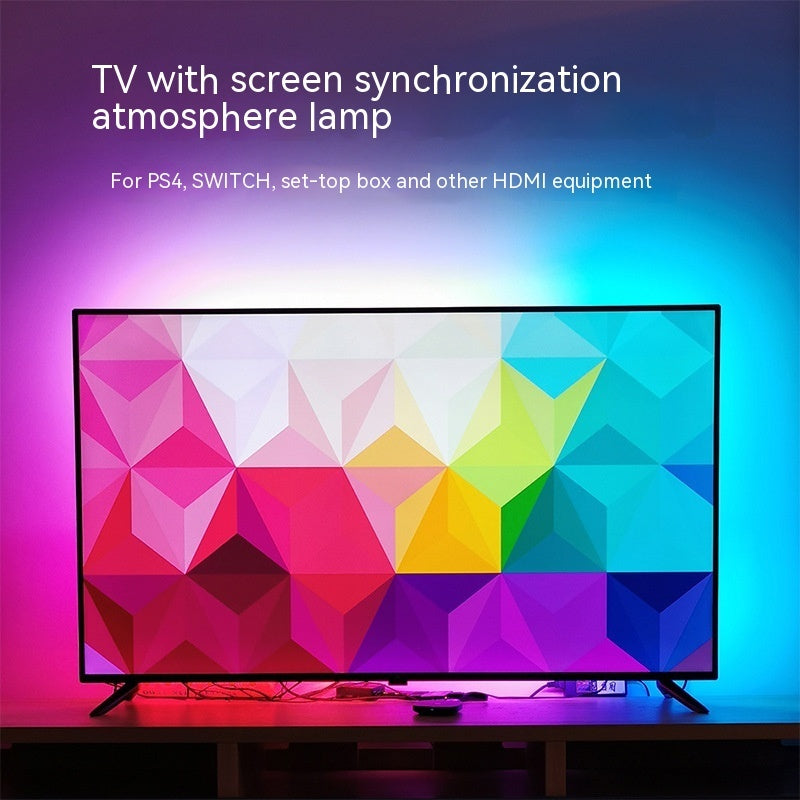 TV Sync Ambiance Light Streamer Graffiti coloré APP TV