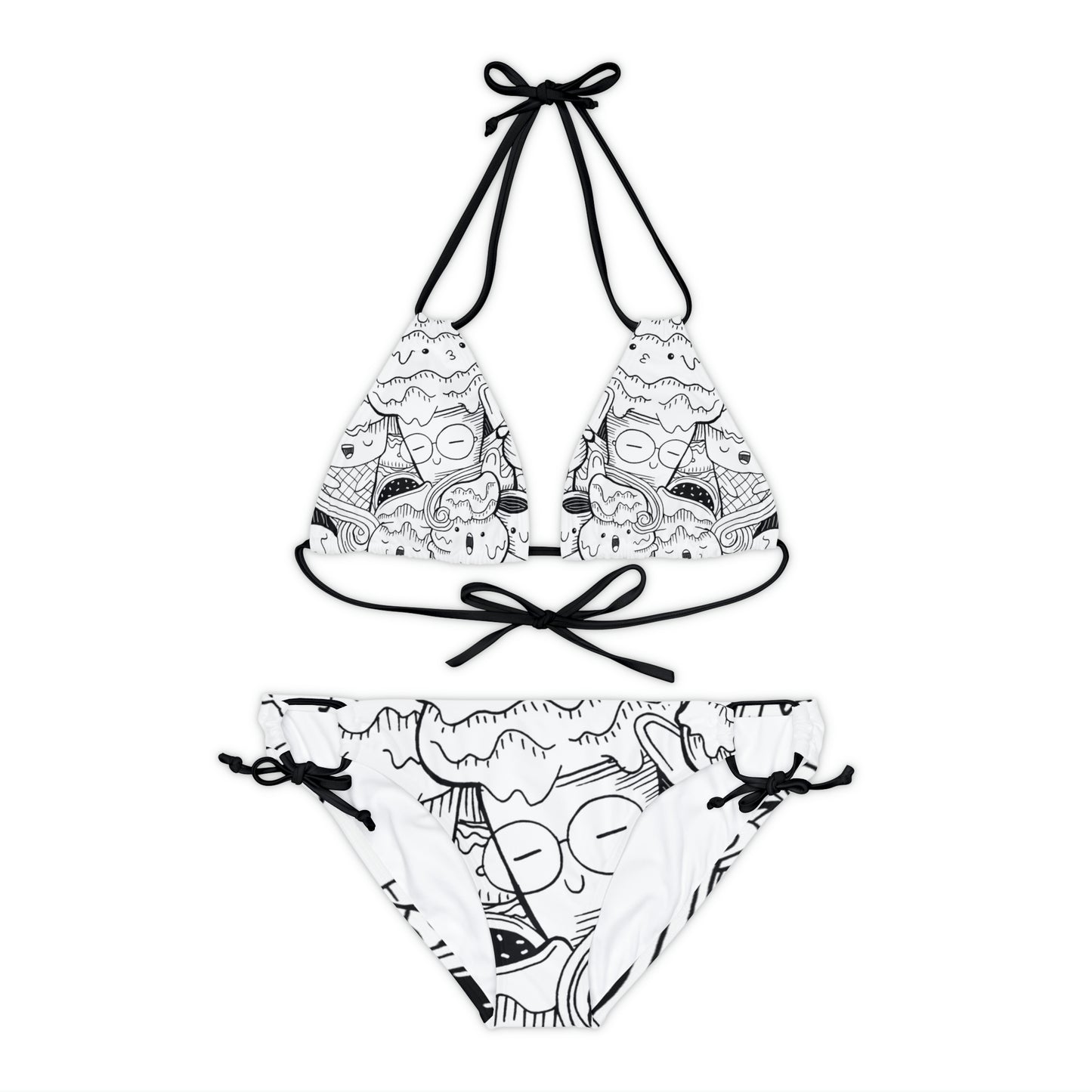 Doodle Icecream - Inovax Strappy Bikini Set