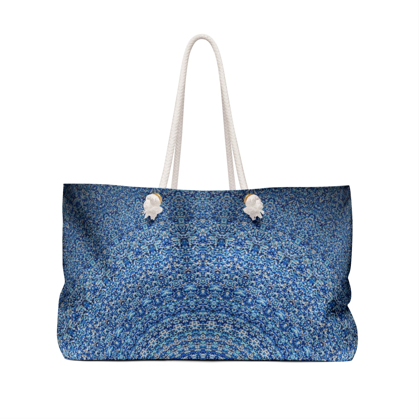 Mandala bleu - Sac week-end Inovax