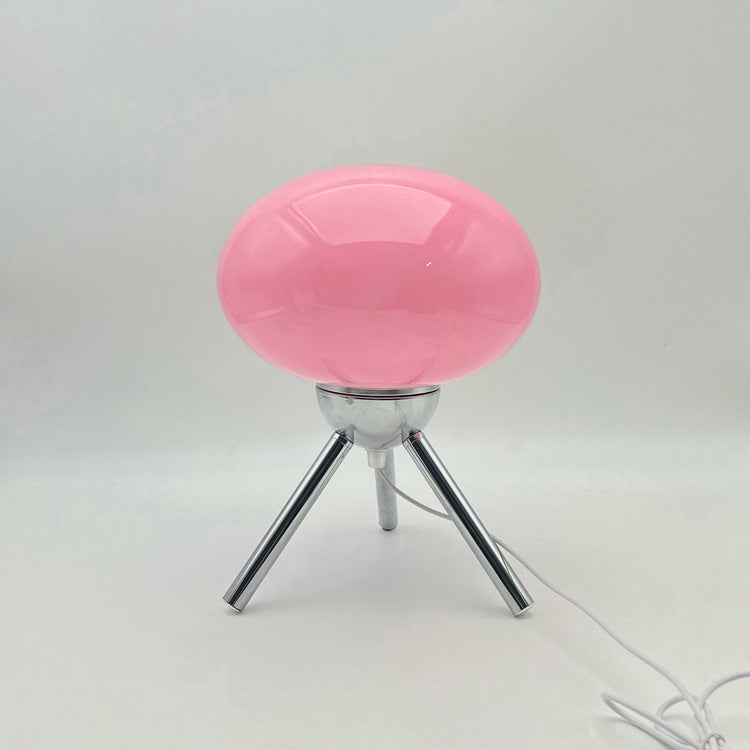 Creative Triangle Support Cotton Candy Bedside Bedroom Table Lamp