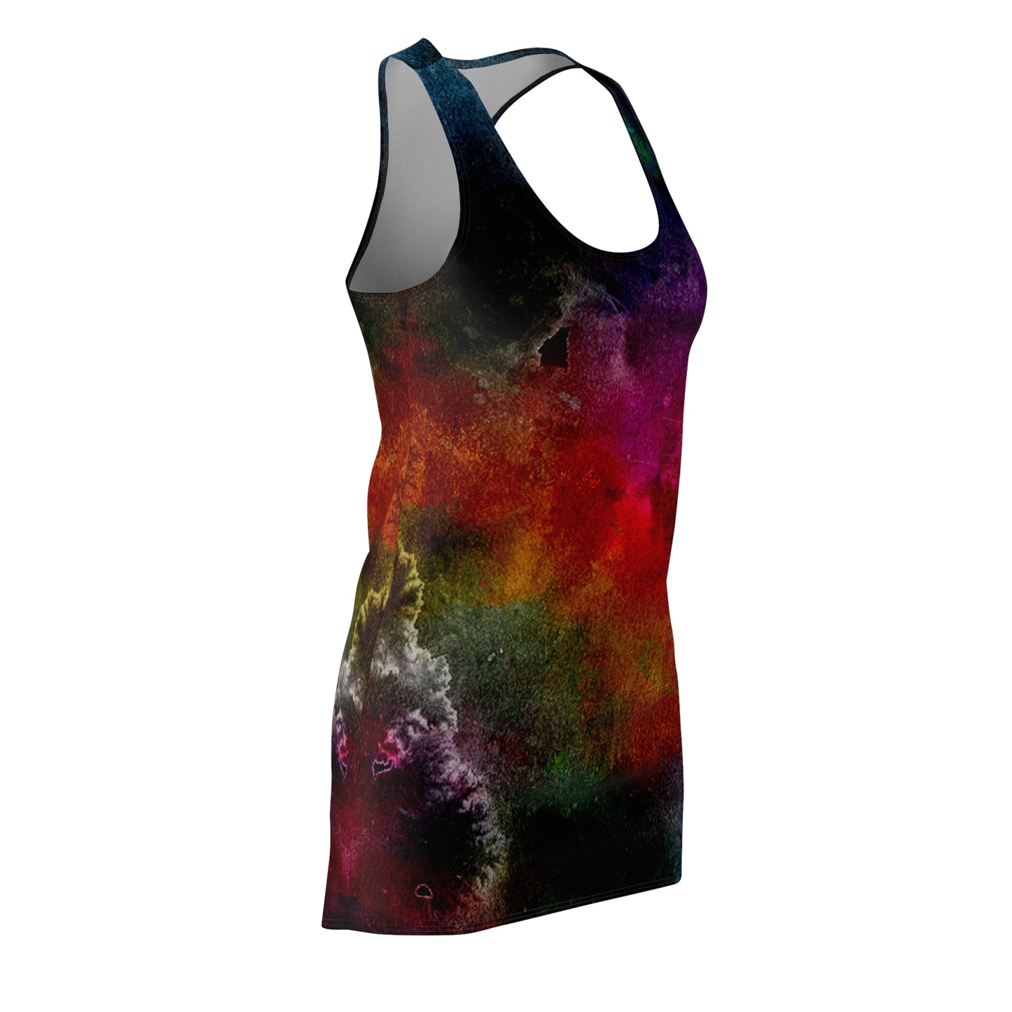 Dark Explosion  - Inovax Women's Cut & Sew Racerback Dress