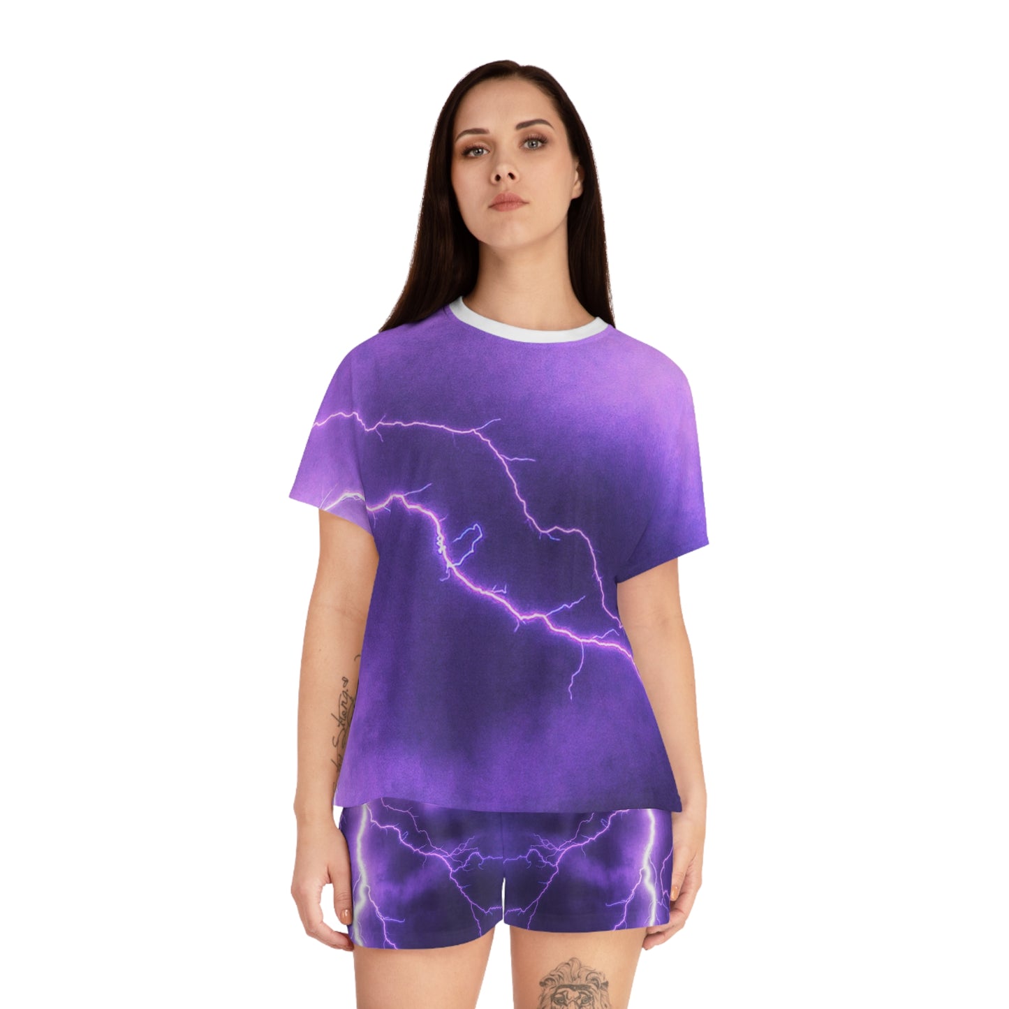 Electric Thunder - Ensemble pyjama court Inovax pour femme