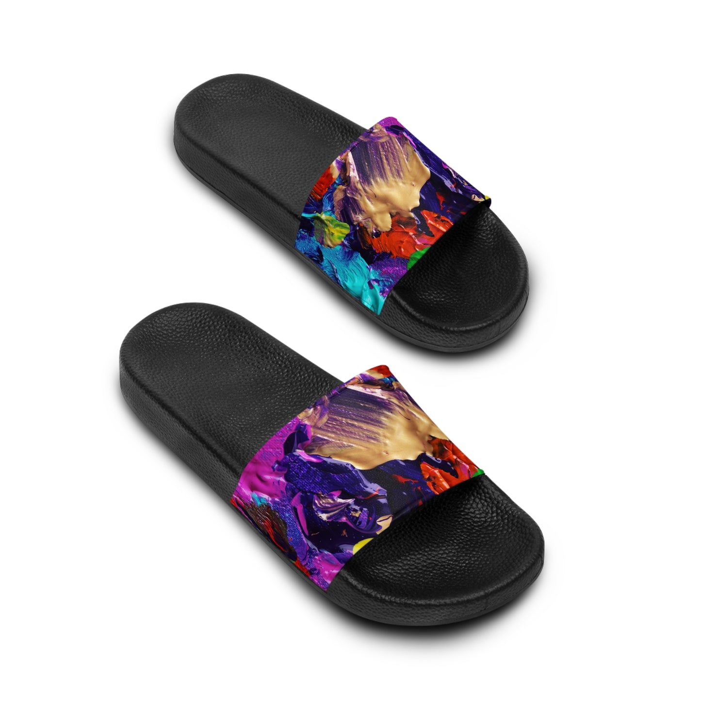 Color Paintings - Inovax Women's Slide Sandal