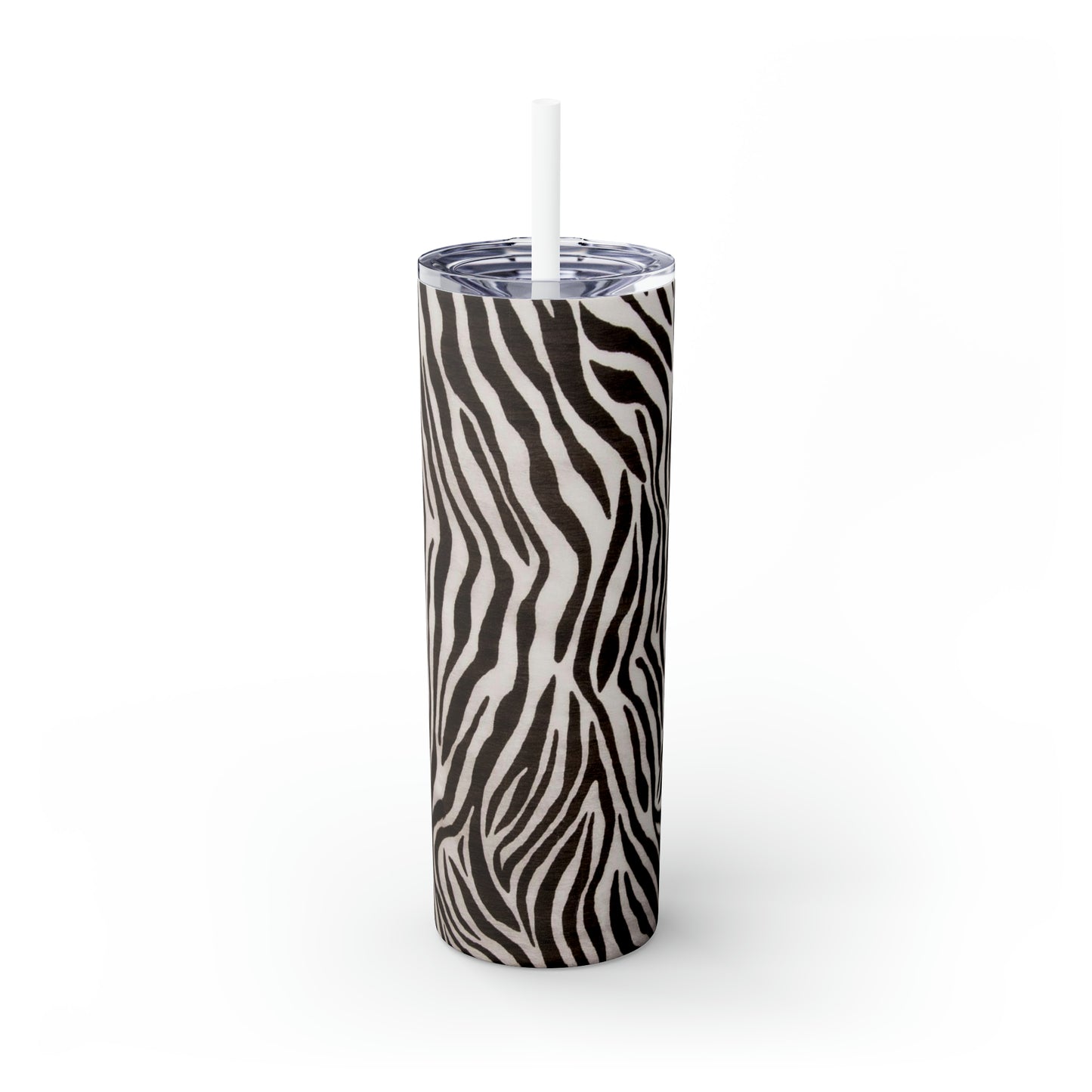 Zebra - Inovax Maars® Skinny Tumbler with Straw 20oz