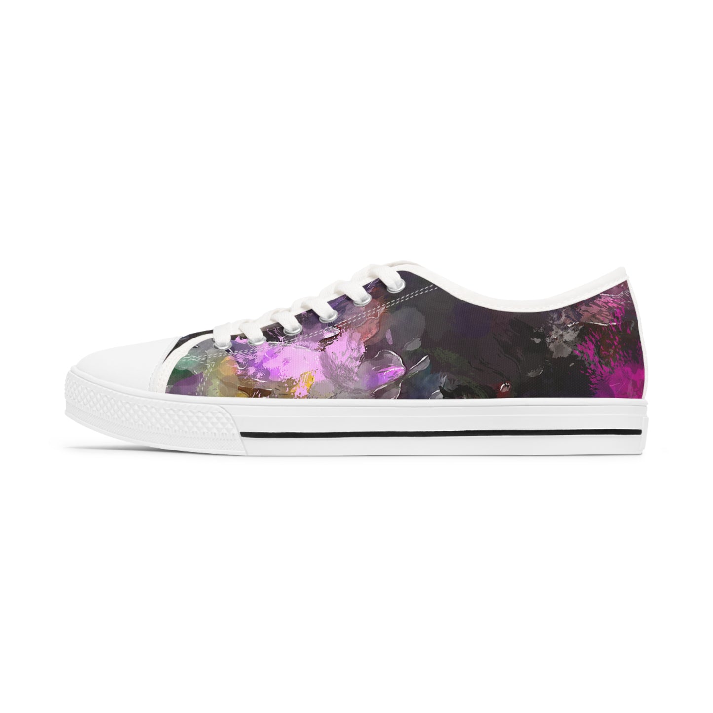 Peinture violette - Baskets basses pour femme Inovax