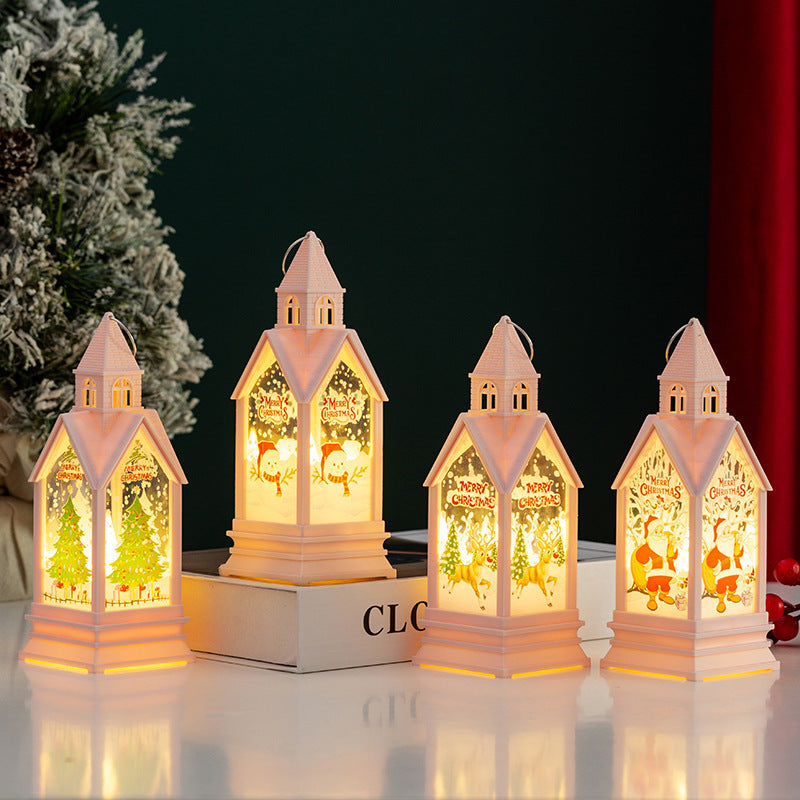 Christmas Portable Small Night Lamp Desktop Props