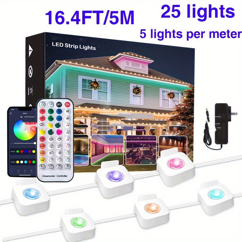 24V Smart Colorful Eaves Decorative Lamp