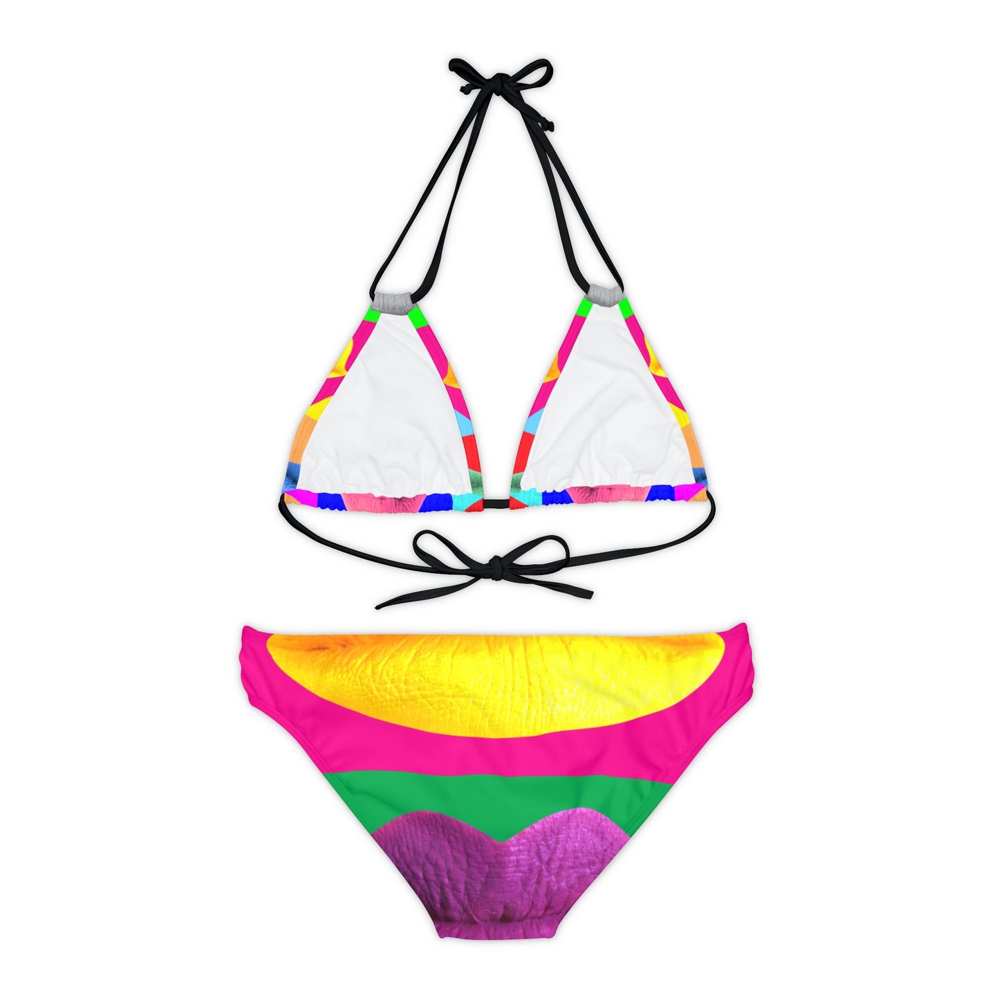 Pop Mouth - Ensemble de bikini à bretelles Inovax