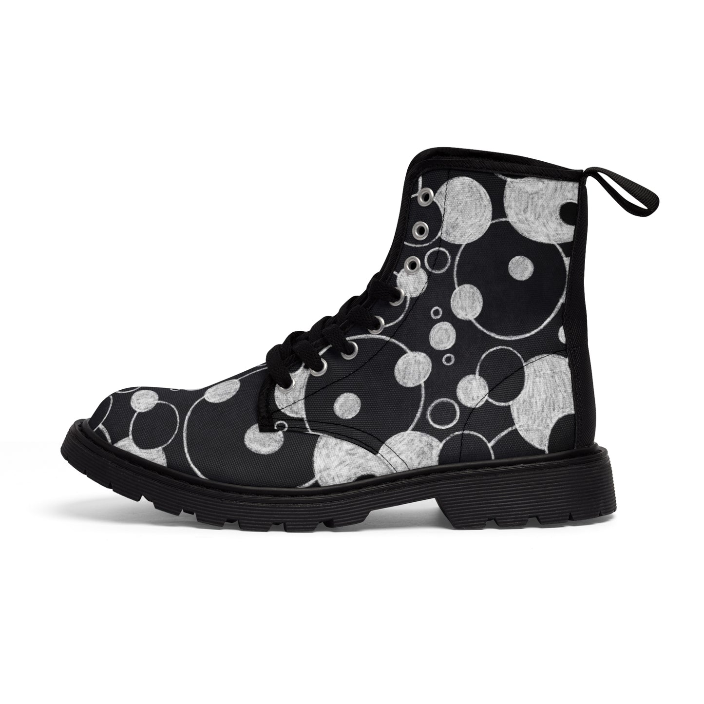 Points noirs - Bottes en toile Inovax pour hommes