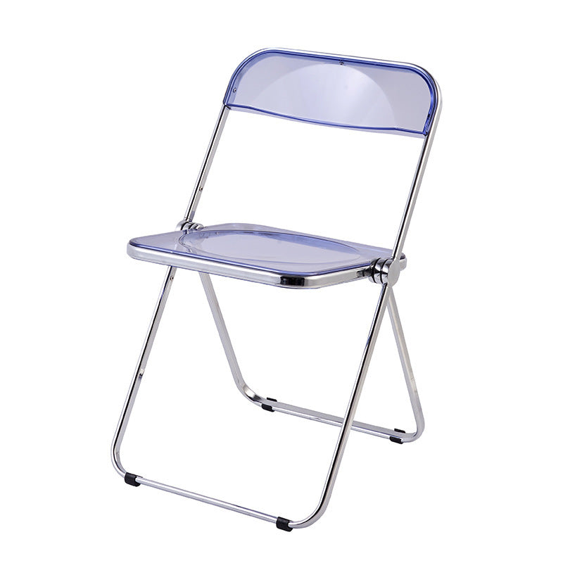 Acrylic Fashion Photo Clothing Store Cafe Folding Chair